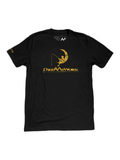 Gold DreamsWork Tee in Black
