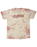 Not From Here Tee in Rose Tie-Dyed