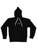 Embroidered Hoodie in Black