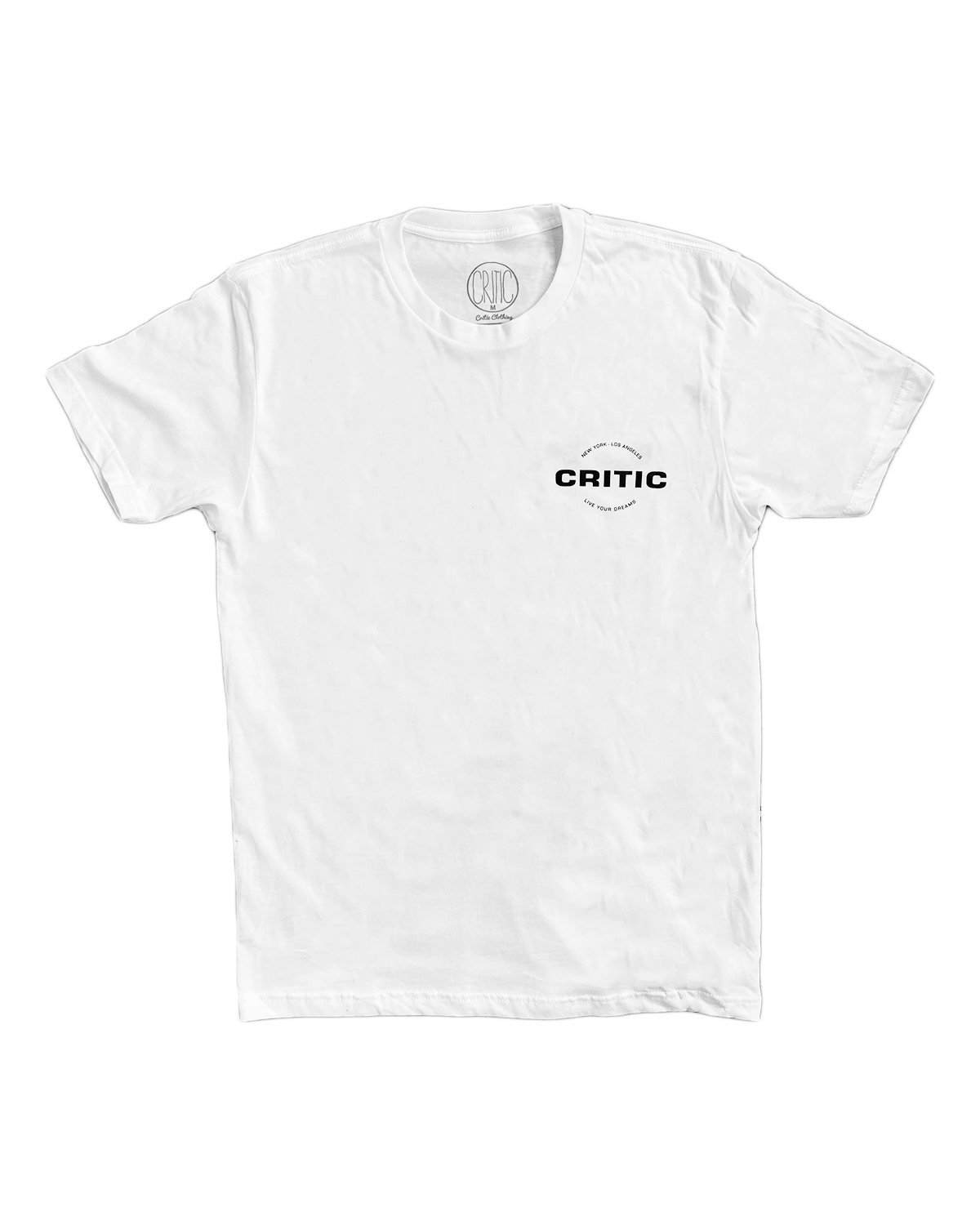 Live Your Dreams tee in White