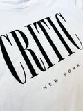 Critic New York Tee in White